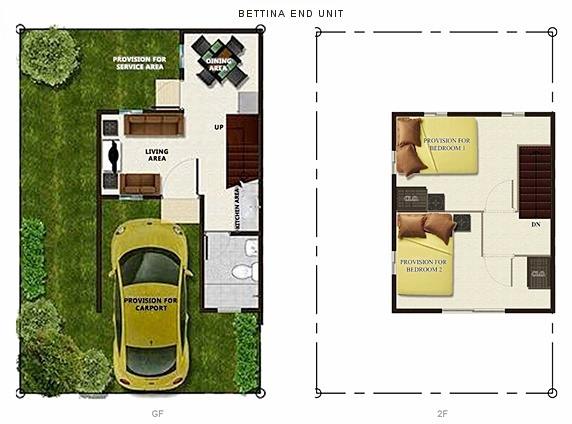 Bettina EU in Bria Homes Executive Calamba is near Camella Los Banos House for Sale