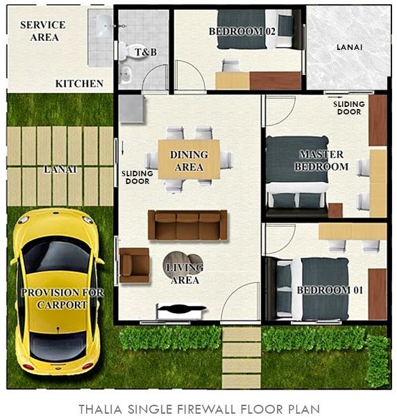 Thalia in Bria Homes Executive Calamba is near Camella Los Banos House for Sale