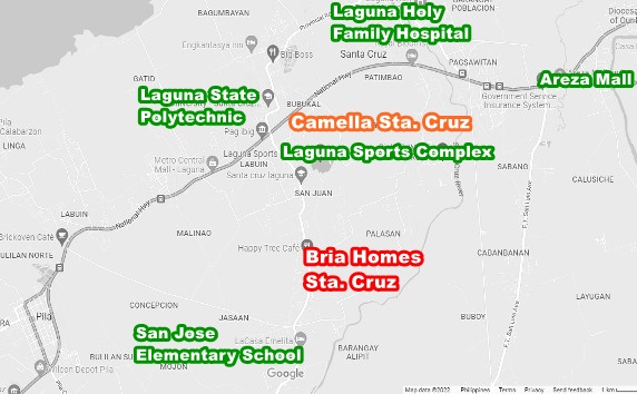 Bria Homes Sta. Cruz near Camella Los Banos