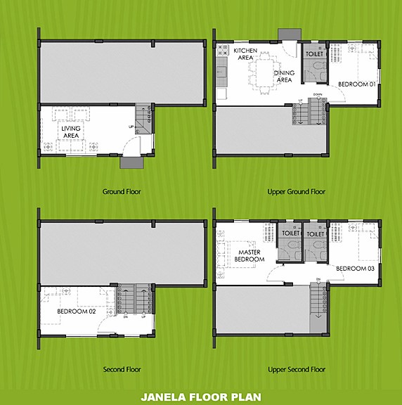 Janela Floor Plan House and Lot in Los Banos