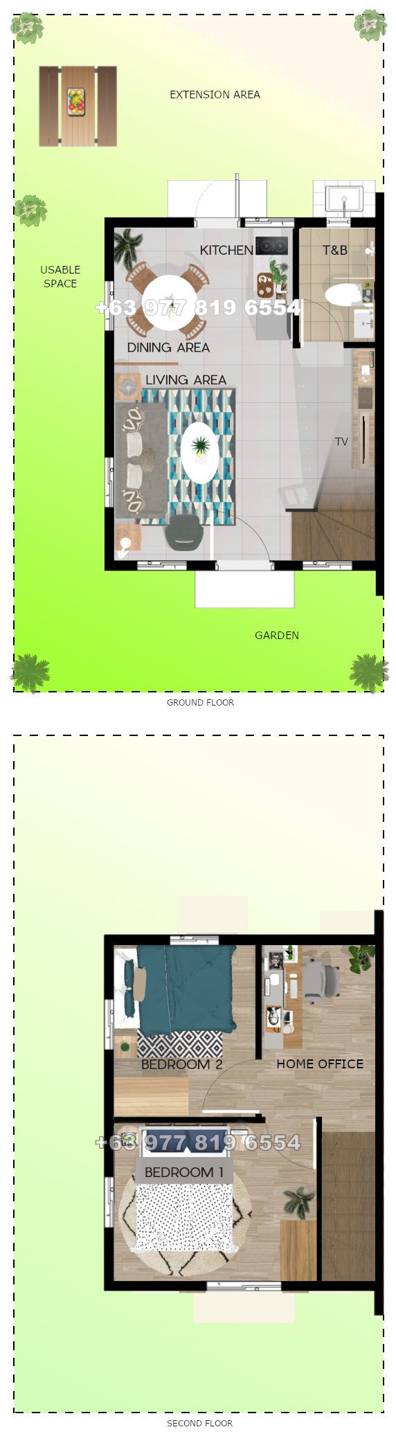 Frielle Floor Plan House and Lot in Los Banos